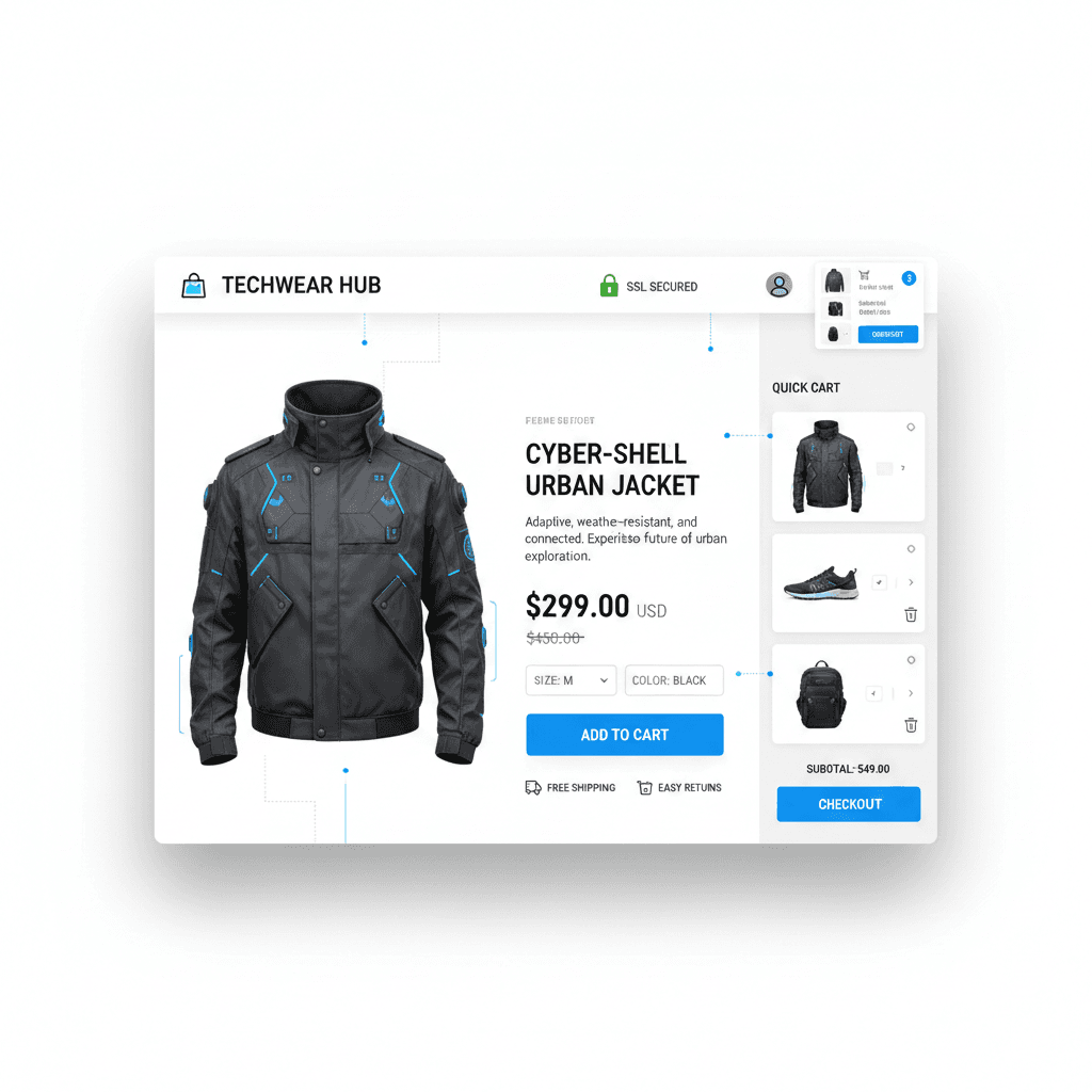 Boutique e-commerce ADOXY