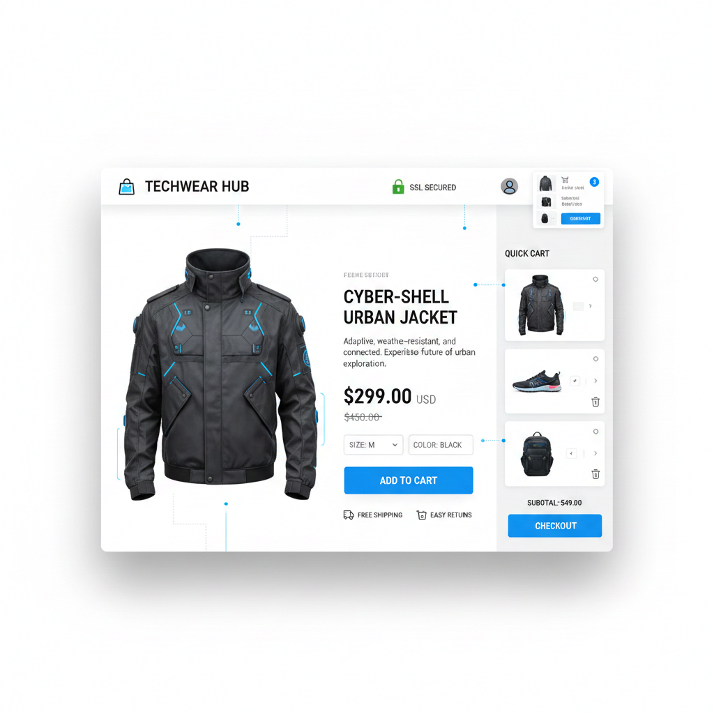 Boutique e-commerce ADOXY