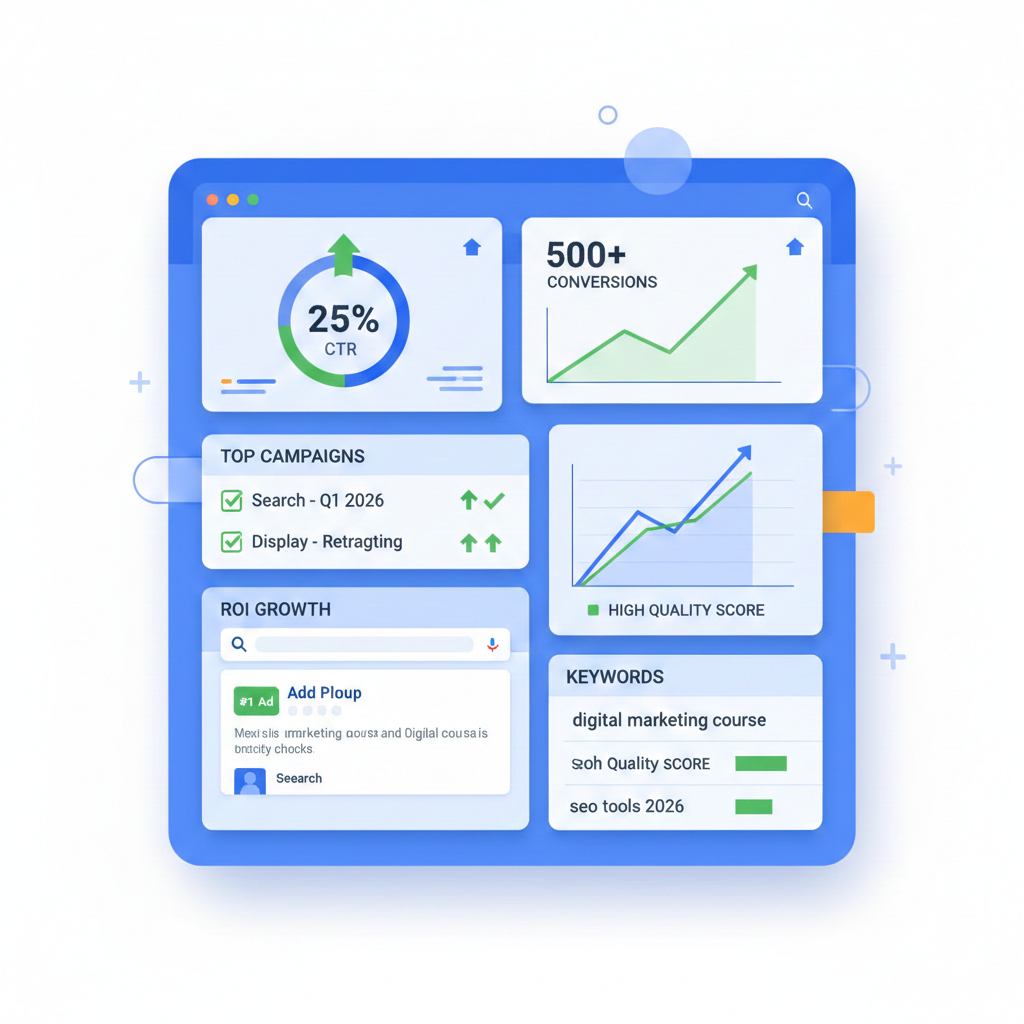 Campagnes Google Ads performantes ADOXY Marrakech